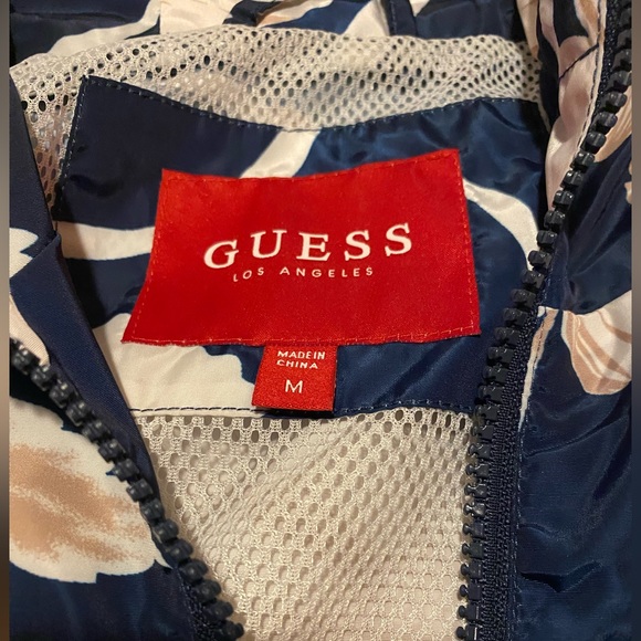 COPY - Guess, Navy Blue/Rose Gold Floral Pull Over - Picture 2 of 3
